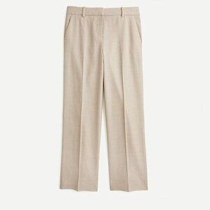 NWT Womens Size 10 10x26 J. Crew Peyton Crop Pant in Stretch Linen NEW